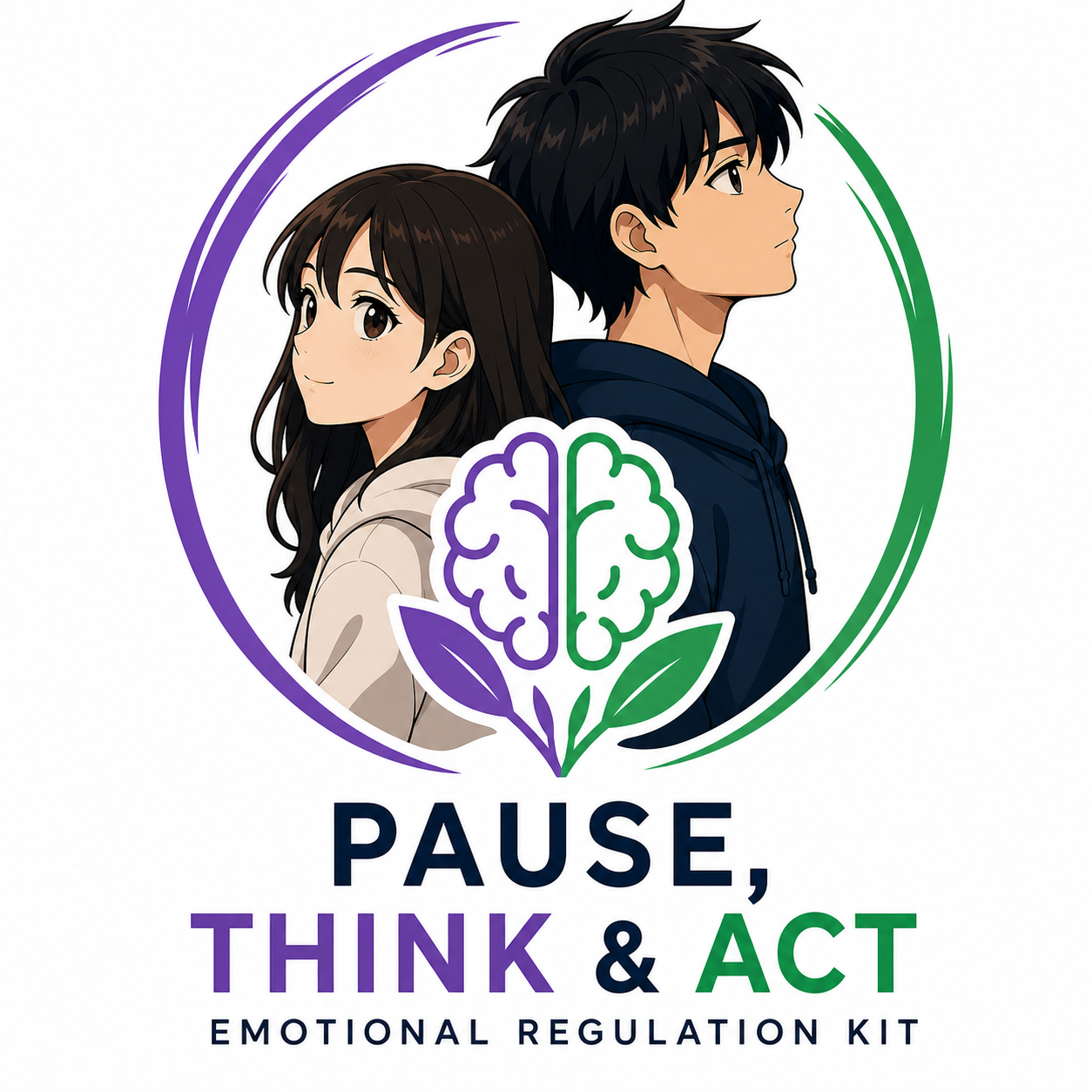 Pause, Think & Act icon