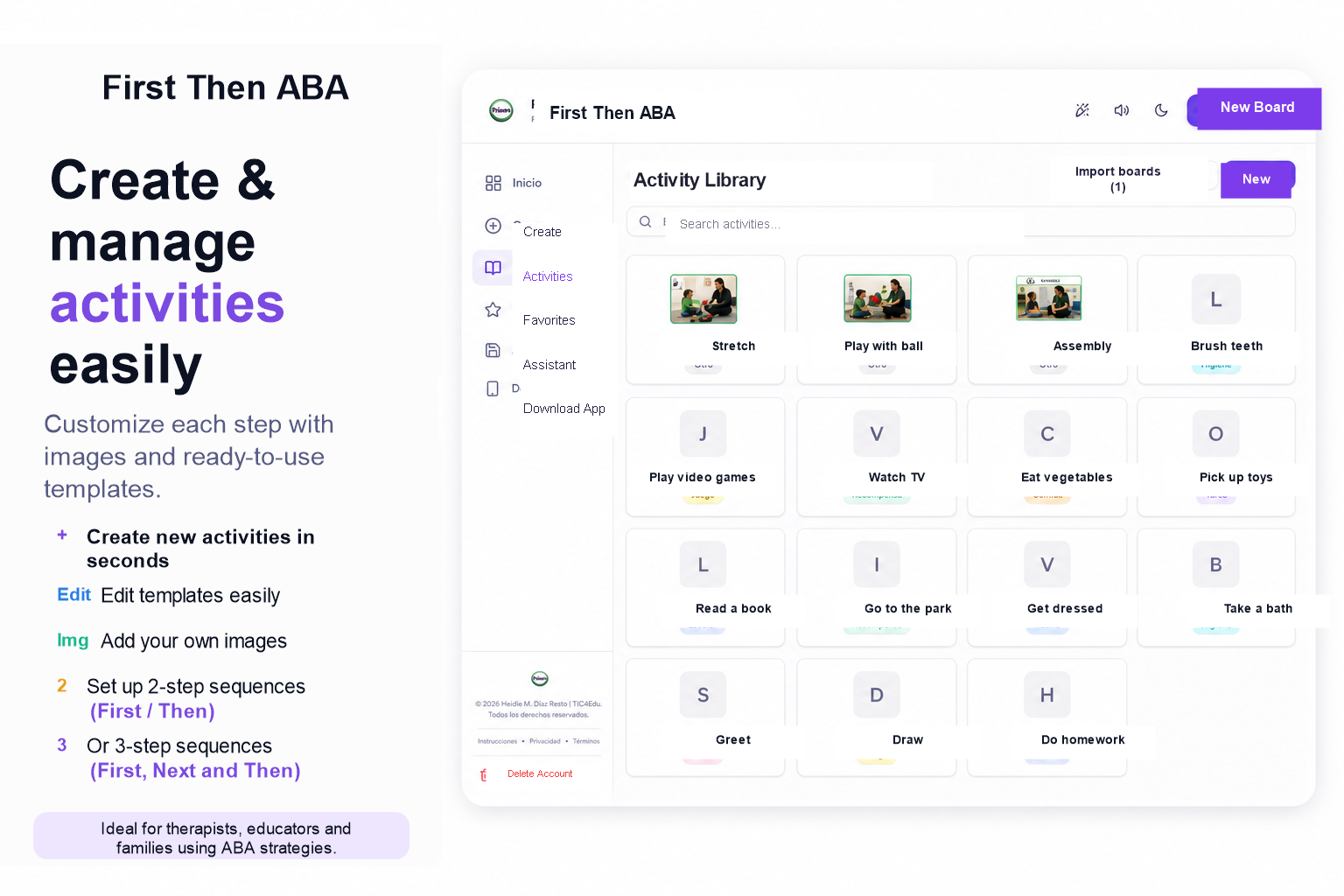 Activity library
