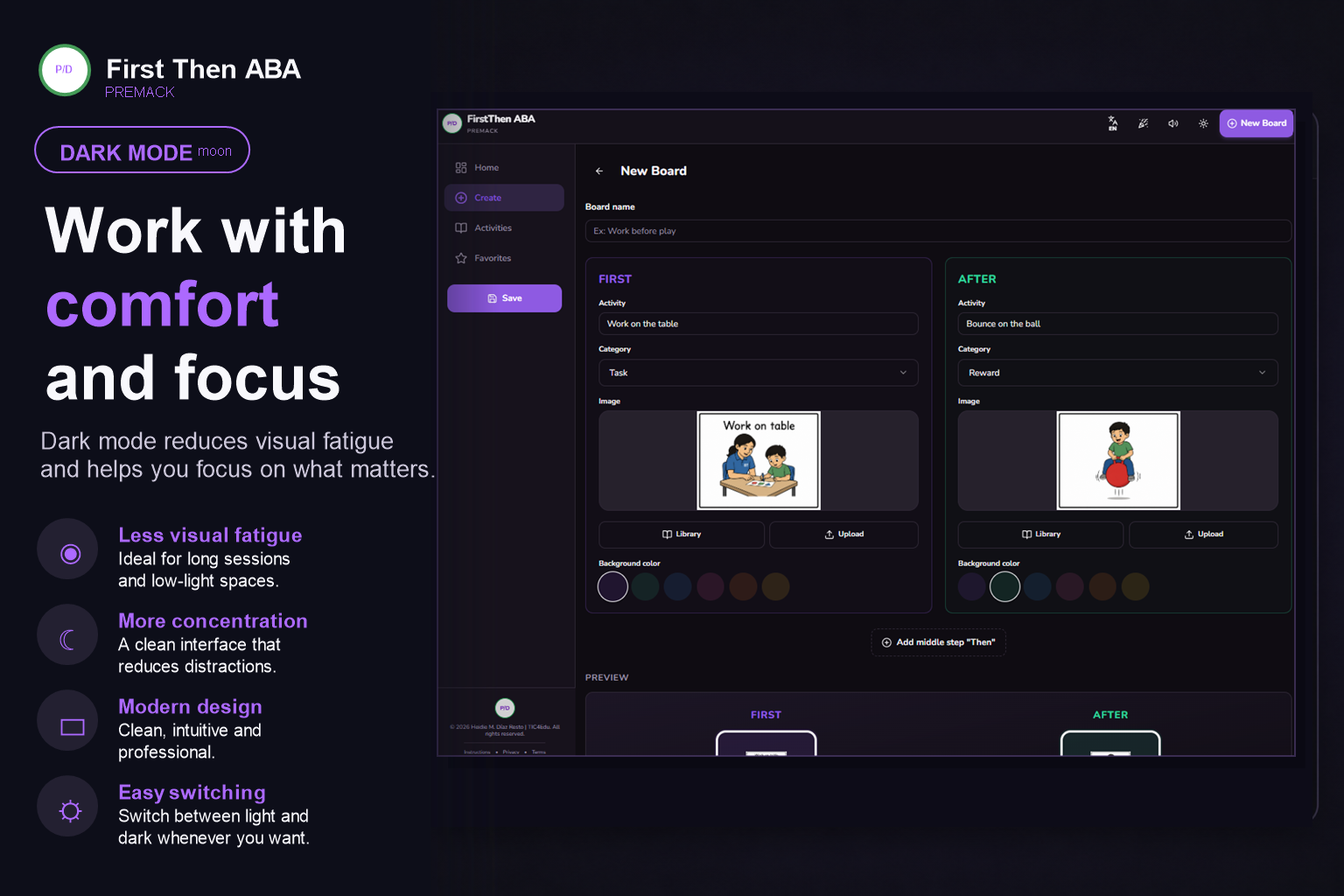 Dark mode